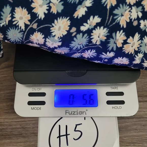 Madewell Womens Blouse Top S Blue Floral 100% Viscose Long Sleeves Button-Up - Picture 9 of 9